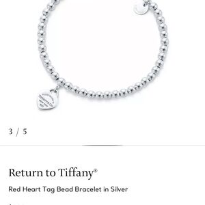 Return to Tiffany heart tag bracelet